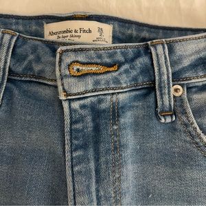 Abercrombie and fitch skinny distressed jeans